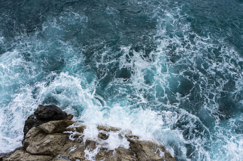 Waves Crashing